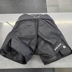 Used Bauer ELITE GOALIE PANTS Senior Goalie Pant Black MD
