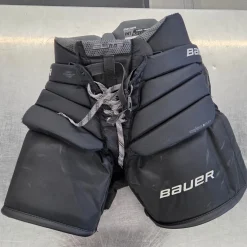 Used Bauer ELITE INT GOALIE PANTS Inter Goalie Pant Black LG