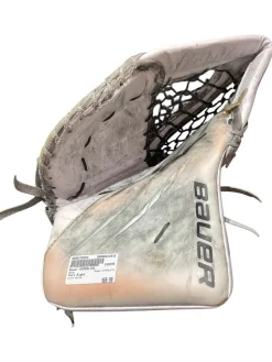 Used Bauer HYPERLITE Senior Goalie Catcher White