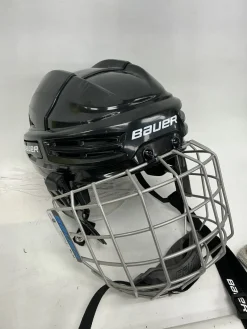 Used Bauer IMS Helmet Cage Combo Black MD