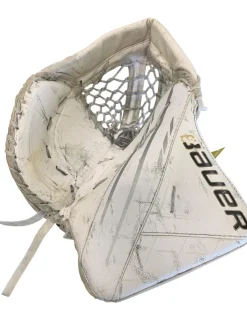 Used Bauer Inter Goalie Catcher White