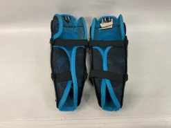 Used Bauer Junior Shin Guards Black 10"