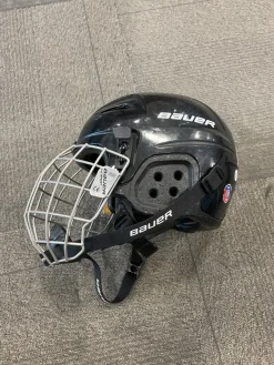 Used Bauer LIL SPORT Helmet Cage Combo Black XS
