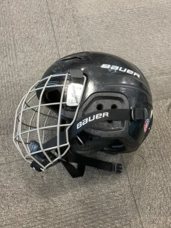 Used Bauer LIL SPORT Helmet Cage Combo Black XS