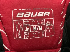 Used Bauer LIL SPORT Junior Pant Black And Red MD