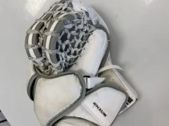 Used Bauer MACH PRO Senior Goalie Catcher White