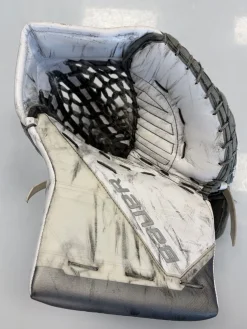 Used Bauer MACH PRO Senior Goalie Catcher White