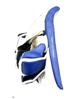 Used Bauer M5 PRO Inter Goalie Blocker Royal Blue