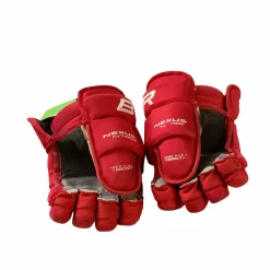 Used Bauer NEXUS N7000 Senior Gloves Red 12"