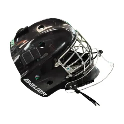 Used Bauer NME4 Helmet Cage Combo Black SM