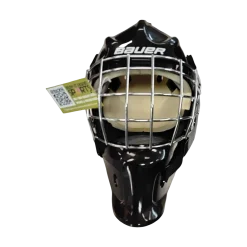 Used Bauer NME3 Senior Goalie Helmet/Mask Black