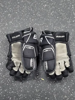 Used Bauer NSX Senior Gloves Black 11"