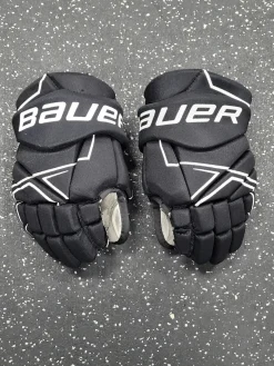 Used Bauer NSX Senior Gloves Black 11"