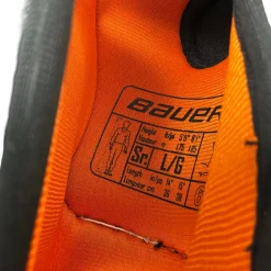 Used Bauer ONE.4 Senior Elbow Pads Black And Orange LG