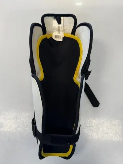 Used Bauer ONE 40 Senior Shin Guards Black 14