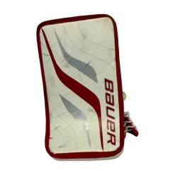 Used Bauer PRODIGY Junior Goalie Blocker Red
