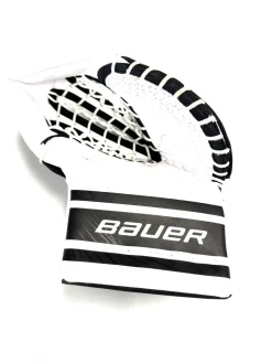 Used Bauer PRODIGY Youth Goalie Catcher White