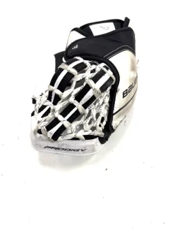 Used Bauer PRODIGY Youth Goalie Catcher White
