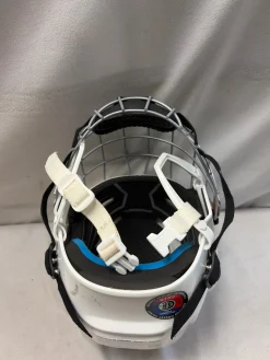 Used Bauer PRODIGY YOUTH Helmet Cage Combo White SM