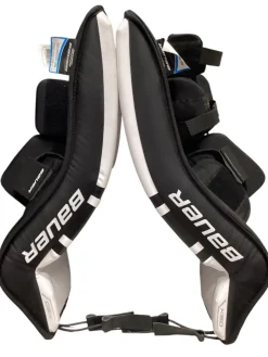 Used Bauer PRODIGY YTH LEGS Goalie Leg Pads Youth White 26