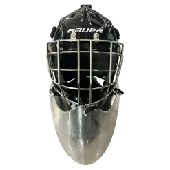 Used Bauer PROFILE 940X Junior Goalie Helmet/Mask Black SM