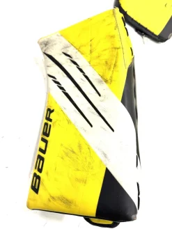 Used Bauer PRO HYPERLITE FULL SET Goalie Leg Pads Senior 35