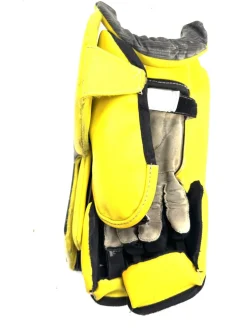 Used Bauer PRO HYPERLITE FULL SET Goalie Leg Pads Senior 35
