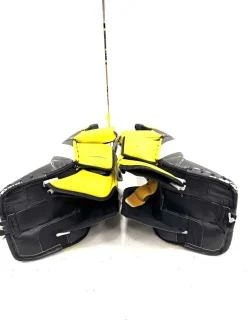Used Bauer PRO HYPERLITE FULL SET Goalie Leg Pads Senior 35
