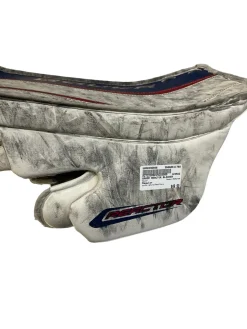 Used Bauer REACTOR Senior Goalie Blocker White/Red/Navy