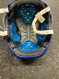 Used Bauer REAKT 150 Hockey Helmet Only Royal Blue MD