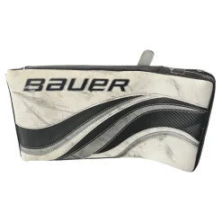 Used Bauer R8X Senior Goalie Blocker Black