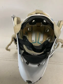 Used Bauer 940 Senior Goalie Helmet/Mask White One Size