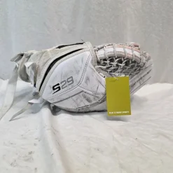 Used Bauer S29 Inter Goalie Catcher White