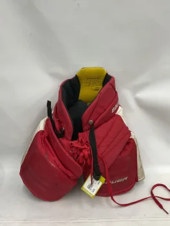 Used Bauer SUPREME Inter Goalie Pant Red MD