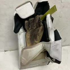 Used Bauer SUPREME M5 PRO Senior Goalie Blocker White