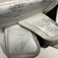 Used Bauer SUPREME M5 PRO Senior Goalie Blocker White