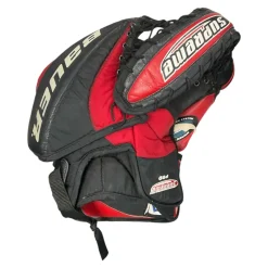 Used Bauer SUPREME PRO Senior Goalie Catcher Red