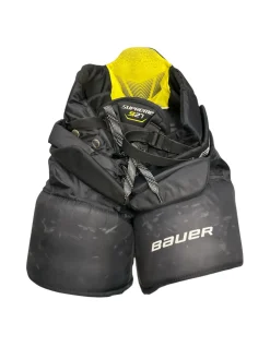 Used Bauer SUPREME S27 JR MD GP Junior Goalie Pant Black MD