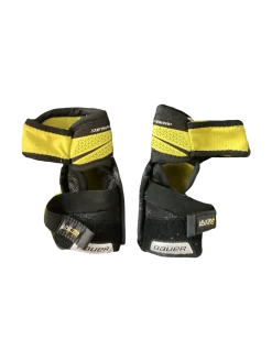 Used Bauer SUPREME ULTRA SONIC Youth Elbow Pads MD