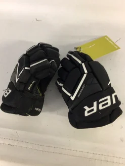 Used Bauer SUPREME Youth Gloves Black 9"