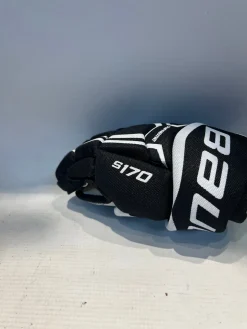 Used Bauer SUPREME 170 Youth Gloves Black 9"