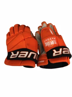 Used Bauer VAPOR ELITE Senior Gloves Orange 11"