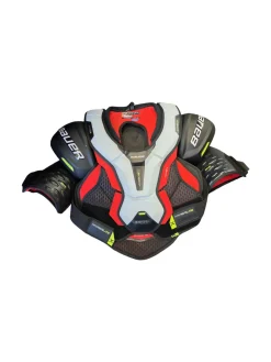 Used Bauer VAPOR HYPERLITE SR SP MD Senior Shoulder Pads MD