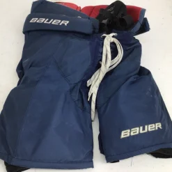 Used Bauer VAPOR X 100 SR MD HOCKEY PANT Senior Pant Navy Blue MD