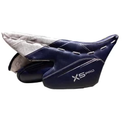 Used Bauer X5 PRO Inter Goalie Blocker Navy Blue