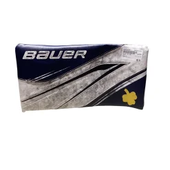 Used Bauer X5 PRO Inter Goalie Blocker Navy Blue