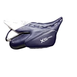 Used Bauer X5 PRO Senior Goalie Blocker Navy Blue
