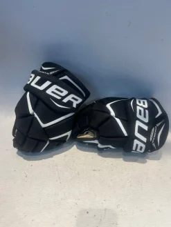 Used Bauer X SELECT VAPOR Senior Gloves Black 14 1/2"