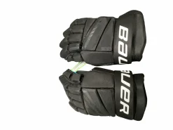 Used Bauer X Senior Gloves Black 12"