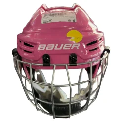 Used Bauer YTH PRODIGY Helmet Cage Combo Pink One Size